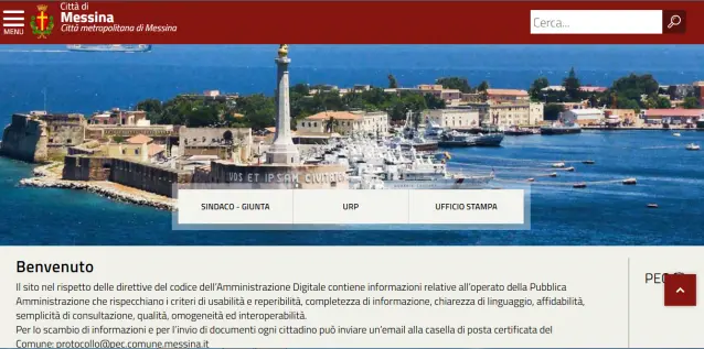 Immagine in evidenza del post: Comune di Messina, nuovo servizio sul sito web in aiuto dei cittadini