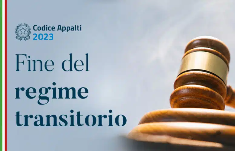 Immagine in evidenza del post: Appalti pubblici: dal 1° gennaio 2024 fine del regime transitorio tra i due Codici e digitalizzazione al via