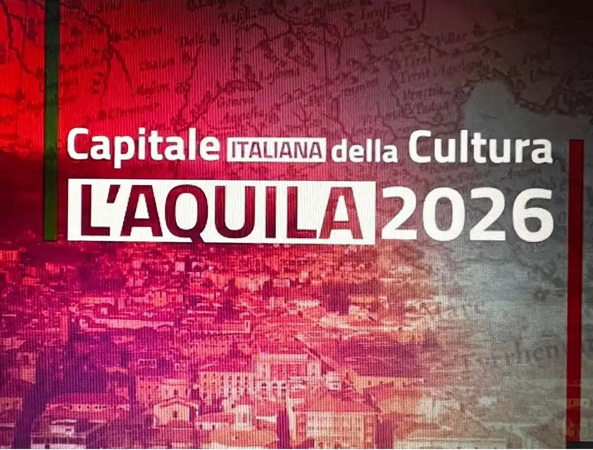 Immagine in evidenza del post: È L'Aquila la Capitale italiana della Cultura 2026