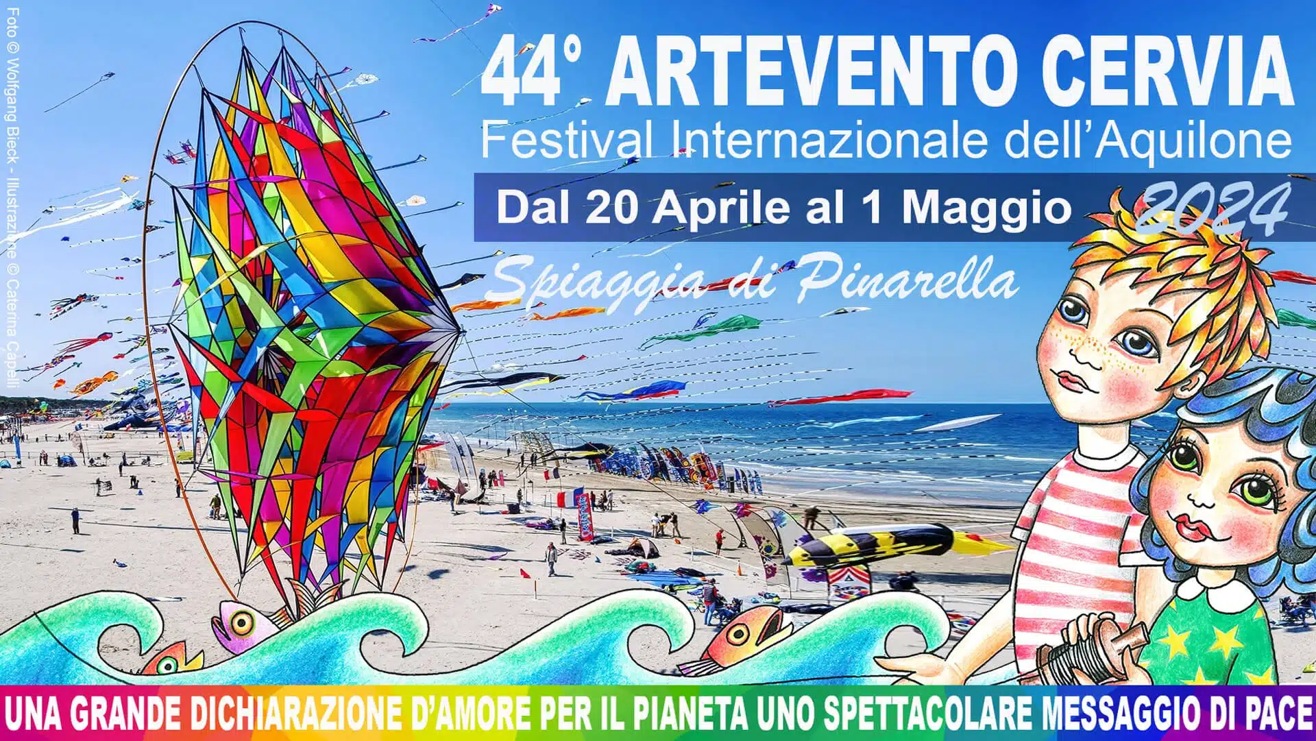 Immagine in evidenza del post: Il 44° festival internazionale degli aquiloni di Cervia, Artevento, volge al termine