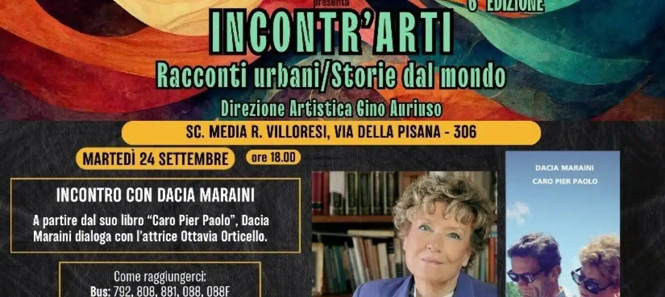 Immagine in evidenza del post: “Incontr’Arti”, la Cultura e l’attenzione alle Periferie