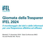 Giornata della Trasparenza IFEL 2024: qualità dei dati e partecipazione dei cittadini