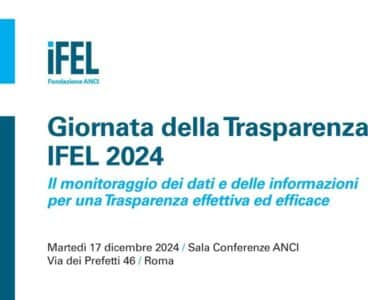 Giornata della Trasparenza IFEL 2024: qualità dei dati e partecipazione dei cittadini