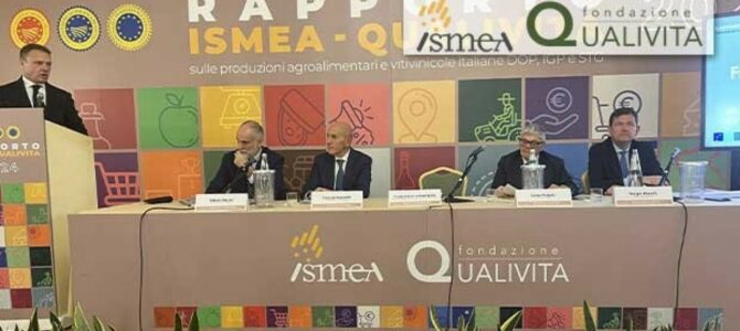 XXII rapporto Ismea-Qualivita: la DOP economy italiana continua a crescere