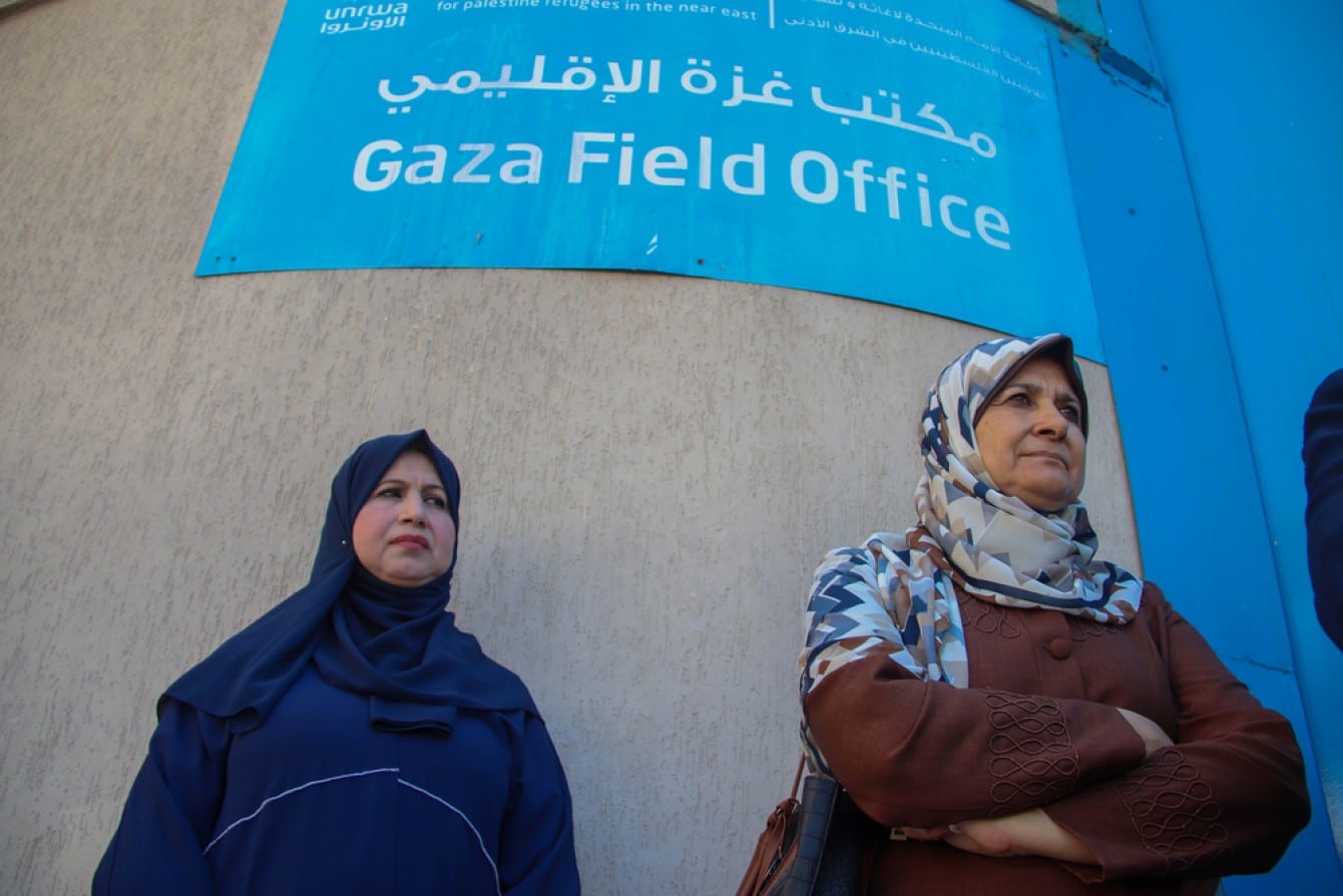 Israele mette al bando l'organizzazione umanitaria UNRWA