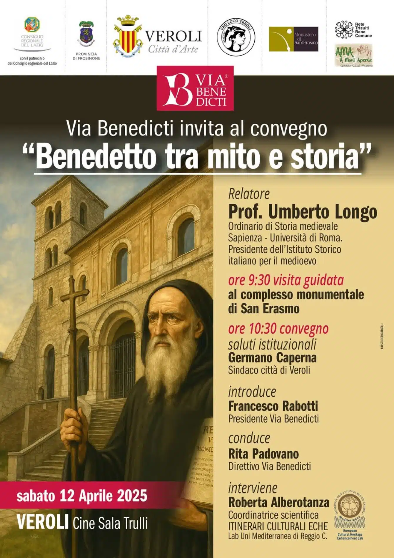 “Benedetto tra mito e storia”